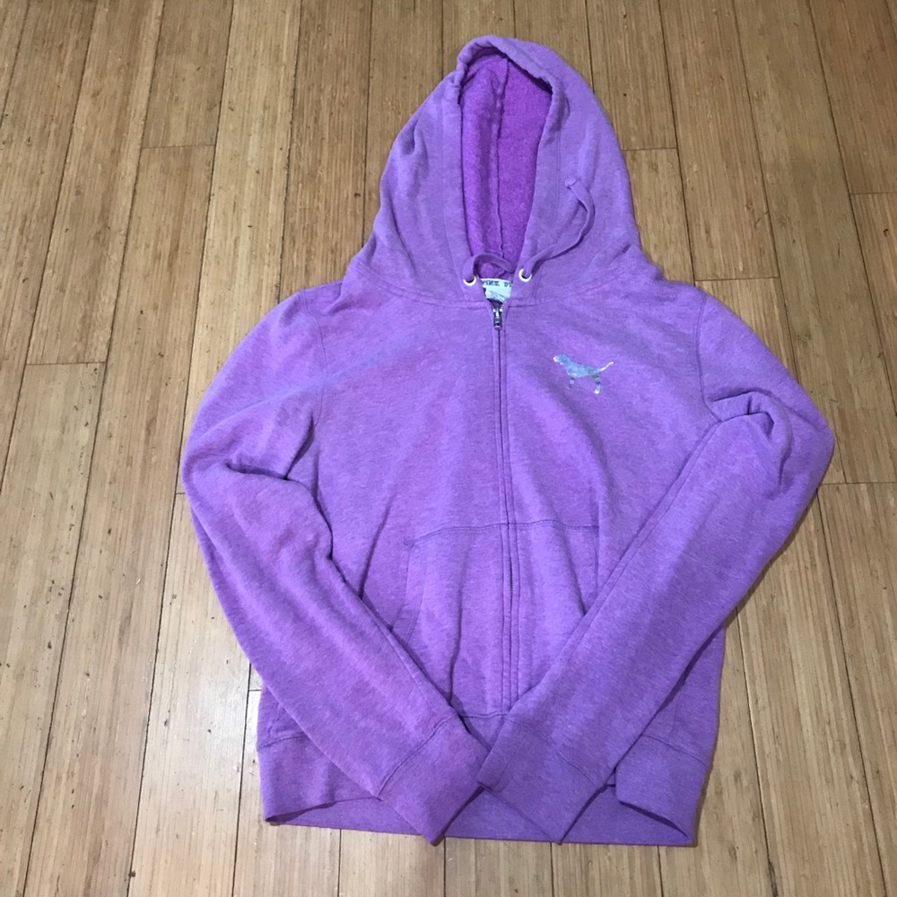 VS PINK zip up jacket
